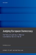Cover-Bild zum Titel 'Judging European Democracy' von 'Nik de Boer'