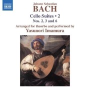 Cover-Bild zum Titel 'Bach: Cello-Suiten,Vol. 2 (Bearbeitung für Theorbe' von 'Yasunori Imamura'