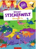 Cover-Bild zum Titel 'Wimmel-Stickerwelt - Dinos & Co.' von ''