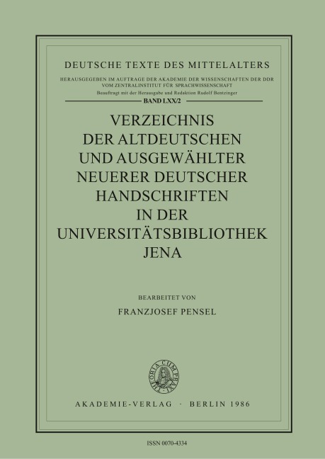 Universitätsbibliothek Jena - 