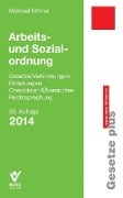 Cover-Bild zum Titel 'Arbeits- und Sozialordnung' von 'Michael Kittner'