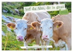 Bergstille - Momente auf der Alm (Wandkalender 2026 DIN A2 quer), CALVENDO Monatskalender - Renaldo Caumont