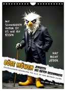 Cover-Bild zum Titel 'Böse Möwen - Jenseits des guten Geschmacks (Wandkalender 2027 DIN A4 hoch), CALVENDO Monatskalender' von 'Dinklage Boos'