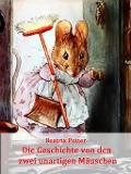 Cover-Bild zum Titel 'Die Geschichte von den zwei unartigen Mäuschen' von 'Beatrix Potter'