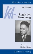 Cover-Bild zum Titel 'Karl Popper: Logik der Forschung' von ''