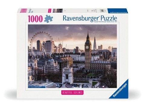 Erwachsenenpuzzle 1000 Teile - London - 