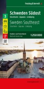 Cover-Bild zum Titel 'freytag & berndt Straßenkarte Schweden Südost 1:250.000' von ''