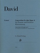 Cover-Bild zum Titel 'Ferdinand David - Concertino Es-dur op. 4 für Posaune und Orchester' von 'Ferdinand David'