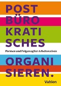 Cover-Bild zum Titel 'Postbürokratisches Organisieren.' von ''