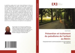 Cover-Bild zum Titel 'Prévention et traitement du paludisme de l'enfant au Bénin:' von 'David Houéto'