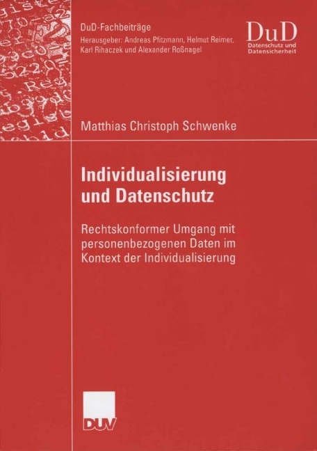 Individualisierung und Datenschutz - Matthias Schwenke