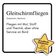 Cover-Bild zum Titel 'Gleitschirmfliegen' von 'Liam Bauer'