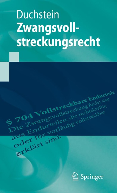 Zwangsvollstreckungsrecht - Michael Duchstein