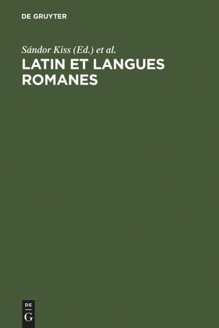 Latin et langues romanes - 