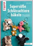 Cover-Bild zum Titel 'Supersüße Schlüsseltiere häkeln (kreativ.kompakt.)' von 'Esther Konrad'