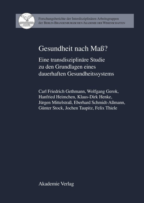 Gesundheit nach Maß? - 