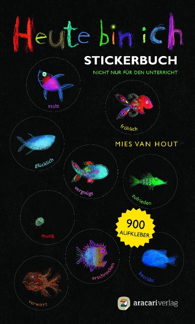 Heute bin ich - Stickerbuch - Mies Van Hout