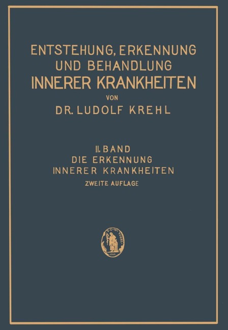 Die Erkennung Innerer Krankheiten - Ludolf Krehl