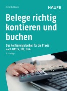 Cover-Bild zum Titel 'Belege richtig kontieren und buchen' von 'Elmar Goldstein'