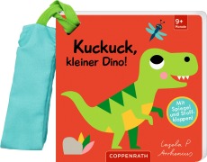 Cover-Bild zum Titel 'Mein Filz-Fühlbuch für den Buggy: Kuckuck, kleiner Dino!' von ''