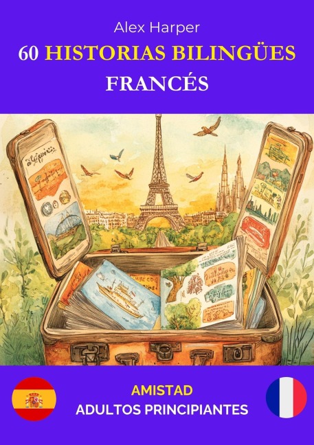 60 Historias Bilingües para Aprender Francés: Amistad para Adultos Principiantes - Alex Harper