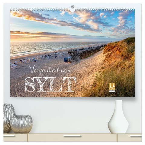 Verzaubert von Sylt (hochwertiger Premium Wandkalender 2025 DIN A2 quer), Kunstdruck in Hochglanz - Andrea Dreegmeyer