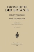 Cover-Bild zum Titel 'Fortschritte der Botanik' von ''