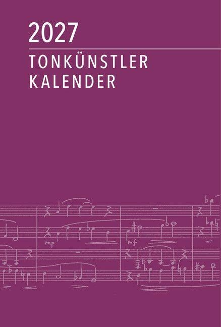 Tonkünstler-Kalender 2027 - 