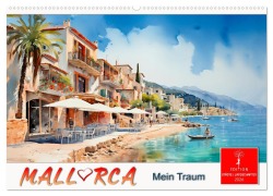Cover-Bild zum Titel 'Mallorca mein Traum (Wandkalender 2026 DIN A2 quer), CALVENDO Monatskalender' von 'Peter Roder'