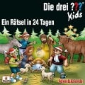 Cover-Bild zum Titel 'Die drei ??? Kids - Ein Rätsel in 24 Tagen' von ''