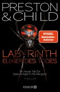 Cover-Bild zum Titel 'Labyrinth - Elixier des Todes' von 'Douglas Preston, Lincoln Child'