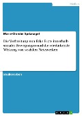 Cover-Bild zum Titel 'Die Verbreitung von Fake Facts innerhalb sozialer Bewegungen und die verstärkende Wirkung von sozialen Netzwerken' von 'Marie-Christin Spitznagel'