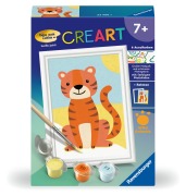 Cover-Bild zum Titel 'CreArt, Malen nach Zahlen Kinder - Kleiner Tiger' von ''