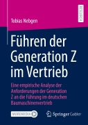 Cover-Bild zum Titel 'Führen der Generation Z im Vertrieb' von 'Tobias Nebgen'