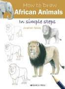 Cover-Bild zum Titel 'How to Draw African Animals in Simple Steps' von 'Jonathan Newey'