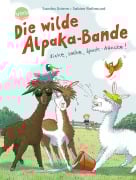 Cover-Bild zum Titel 'Die wilde Alpaka-Bande. Zicke, zacke, Spuck-Attacke' von 'Sandra Grimm'