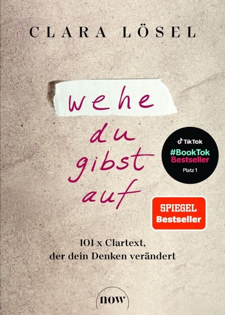 Wehe du gibst auf - Clara Lösel Wehe du gibst auf - Clara Lösel