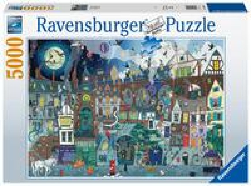 Ravensburger Puzzle 17399 Die fantastische Straße - 5000 Teile Puzzle für Erwachsene und Kinder ab 14 Jahren - 