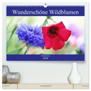 Wunderschöne Wildblumen (hochwertiger Premium Wandkalender 2026 DIN A2 quer), Kunstdruck in Hochglanz - Gisela Kruse