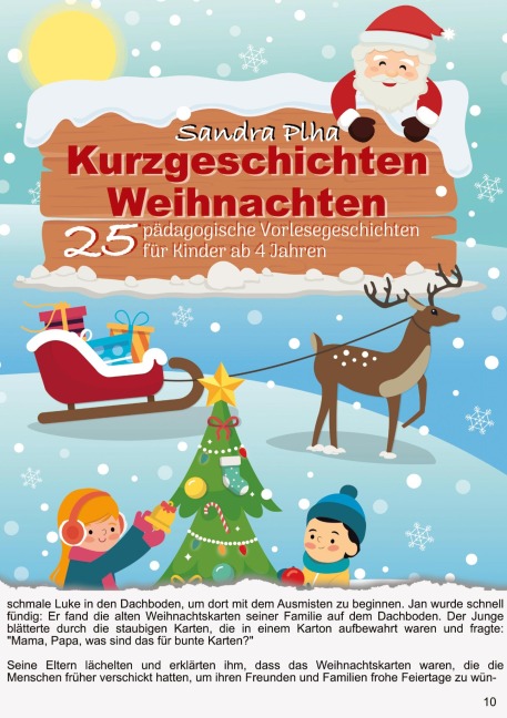 KitaFix-Kurzgeschichten Weihnachten - Sandra Plha