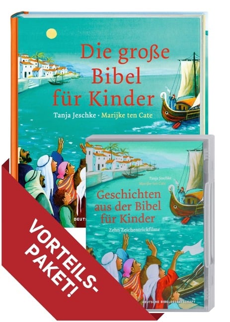 Die große Bibel für Kinder + Geschichten aus der Bibel für Kinder - 