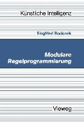 Cover-Bild zum Titel 'Modulare Regelprogrammierung' von 'Siegfried Bocionek'