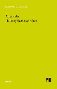 Cover-Bild zum Titel 'Philosophische Schriften' von 'Aristoteles'