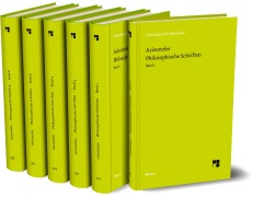 Cover-Bild zum Titel 'Philosophische Schriften' von 'Aristoteles'