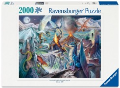 Cover-Bild zum Titel 'Erwachsenenpuzzle 2000 Teile - Die Drachenwächter' von ''