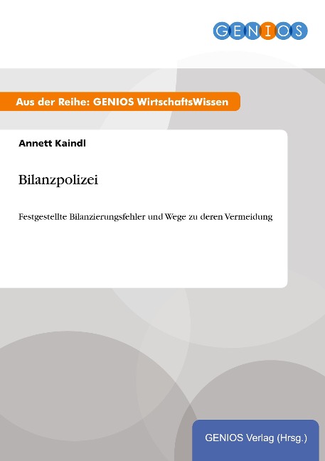 Bilanzpolizei - Annett Kaindl
