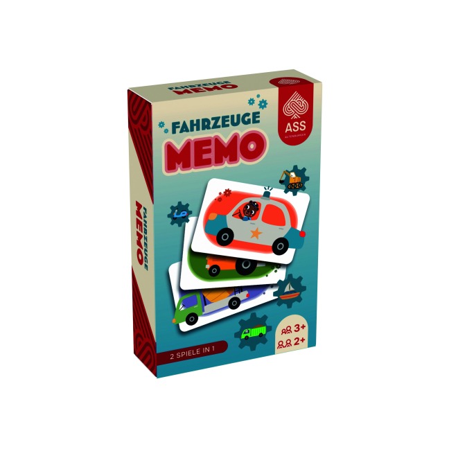 Fahrzeuge Memo - ASS - Spielkartenfabrik Altenburg GmbH