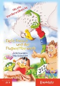 Cover-Bild zum Titel 'Fiete Frosch und der Flugwettbewerb' von 'Nicola Vorderwülbecke'