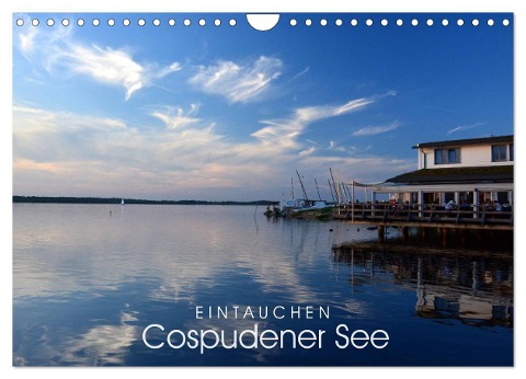 EINTAUCHEN - Cospudener See (Wandkalender 2024 DIN A4 quer), CALVENDO Monatskalender - Katrin Manz