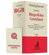 Cover-Bild zum Titel 'Grüneberg BGB Chat-Book 2026' von ''